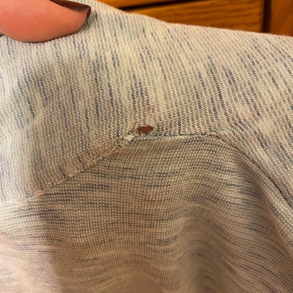 Light blue open-front shirt - Picture 4 of 7